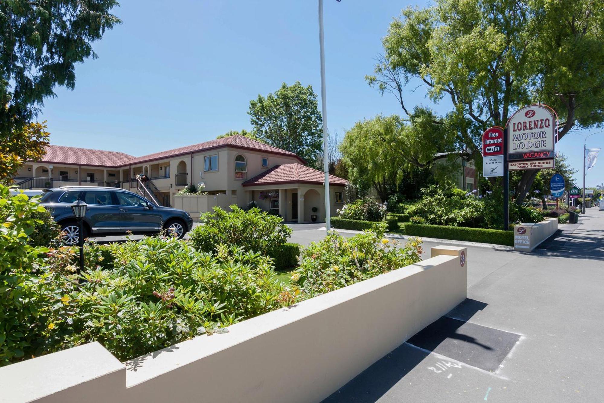 Lorenzo Motor Lodge Christchurch Buitenkant foto
