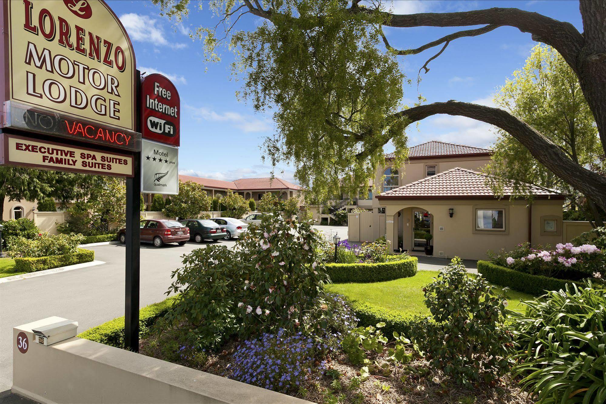 Lorenzo Motor Lodge Christchurch Buitenkant foto